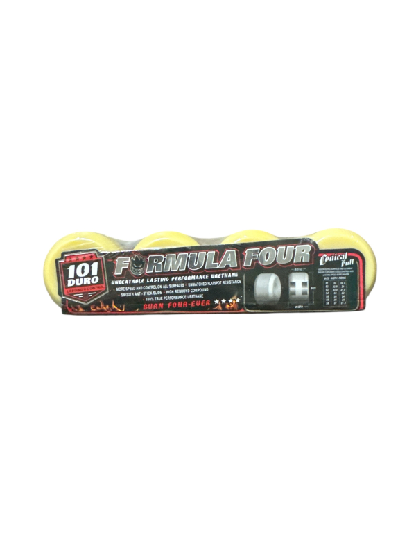 Spitfire Wheels Formula Four 101 DURO Conical Full